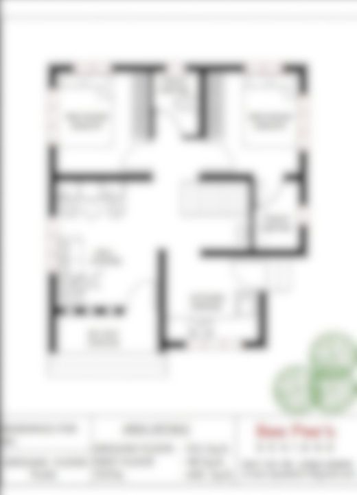 adani Codename Lit thane 2 Bed Plan